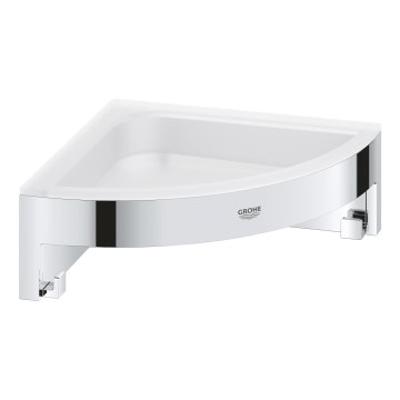 GROHE 41106000 - Hjørnebrusehylde START CUBE 16 cm poleret krom