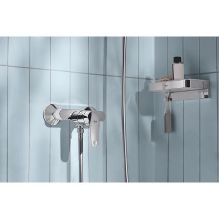 GROHE 41107000 - Brusehylde START CUBE 20 cm blank krom