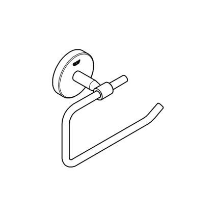 GROHE 41165000 - START COSMOPOLITAN toiletpapirholder 153 × 109 mm, krom