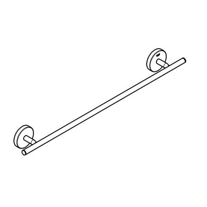 GROHE 41166000 - Håndklædeholder 522 mm, blank krom