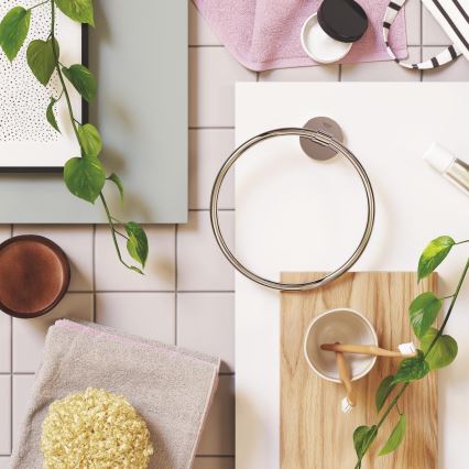 GROHE 41167000 - Håndklædeholder START COSMOPOLITAN, Ø 200 mm, poleret krom