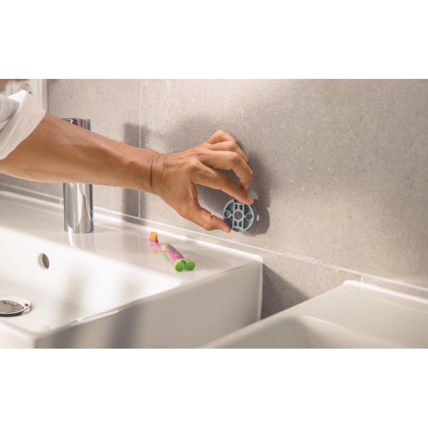 GROHE 41169000 - START toiletrengøringssæt, mat/blank krom