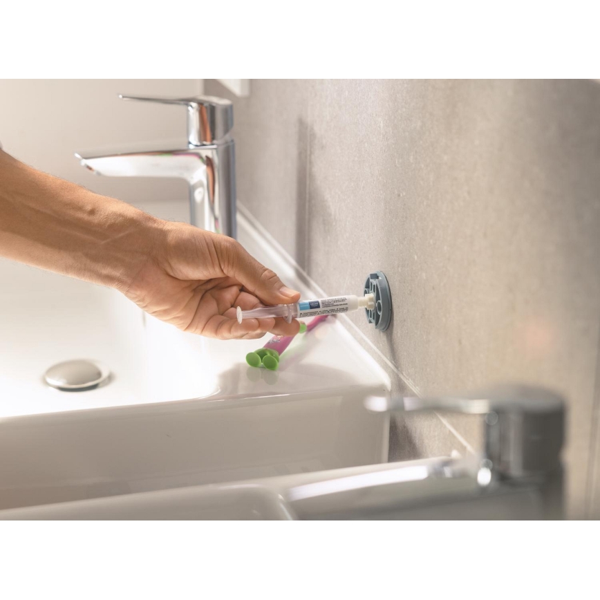 GROHE 41169000 - START toiletrengøringssæt, mat/blank krom