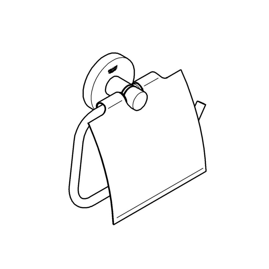 GROHE 41179000 - Toiletrulleholder QUICKFIX START poleret krom