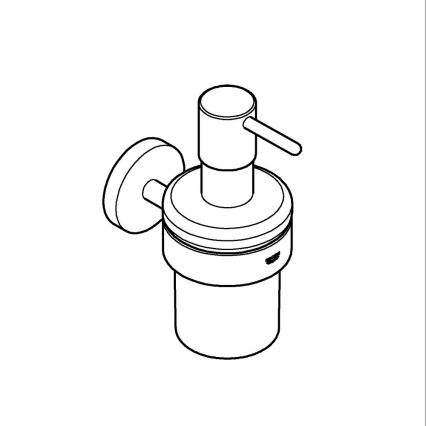GROHE 41195000 - Sæbedispenser til flydende sæbe START 160 ml, blank krom