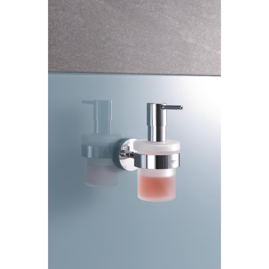GROHE 41195000 - Sæbedispenser til flydende sæbe START 160 ml, blank krom