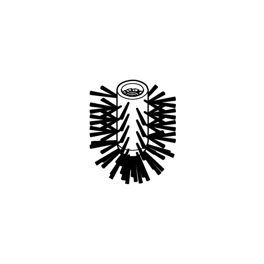 GROHE 41201L00 - Udskiftningsbørstehoved START hvid