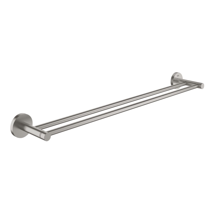 GROHE 41203DC0 - START to-armet håndklædeholder 654 mm, rustfrit stål