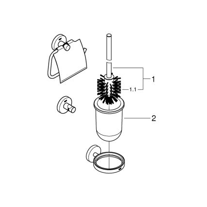 GROHE 412042430 - START-tilbehørssæt, sort
