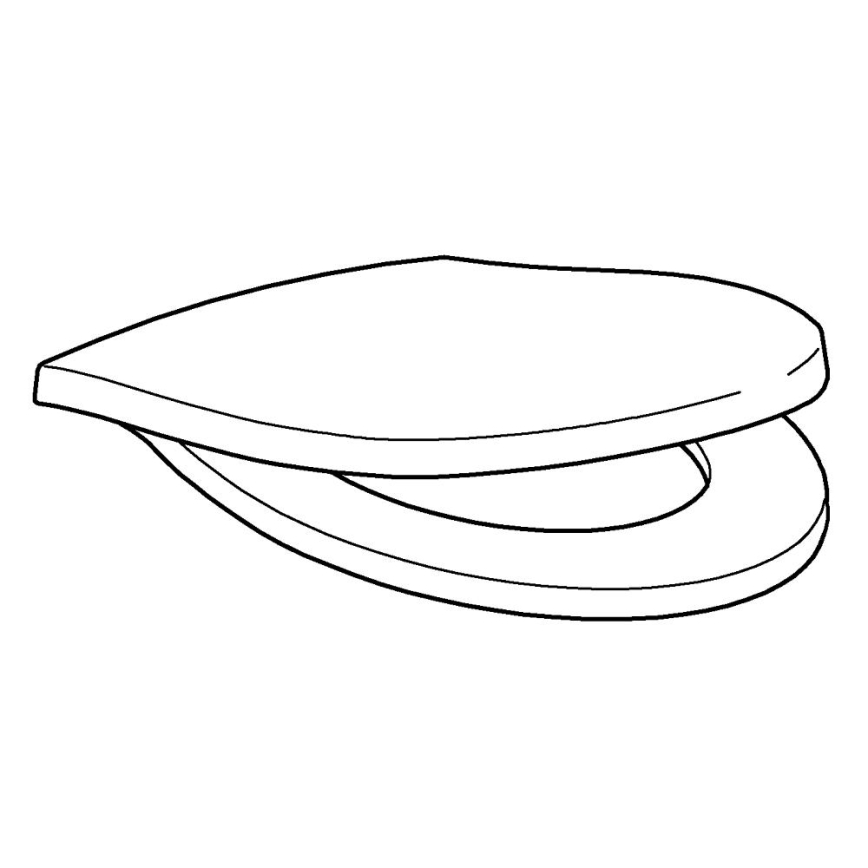 GROHE 42466000 - Toiletsæde RAPID SL DuroWhite