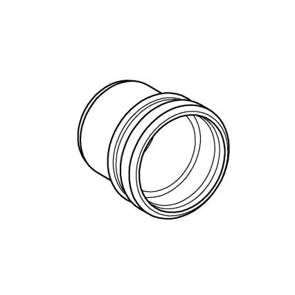 GROHE 42766000 - Afstandsrør 76 mm, blank krom