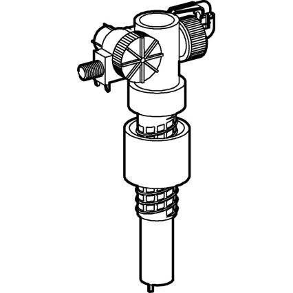 GROHE 43537000 - Påfyldningsventil hvid