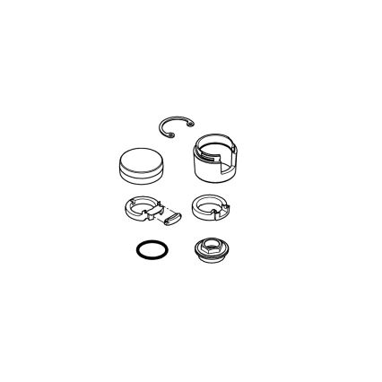 GROHE 46023000 - EUROMIX greb i blank krom