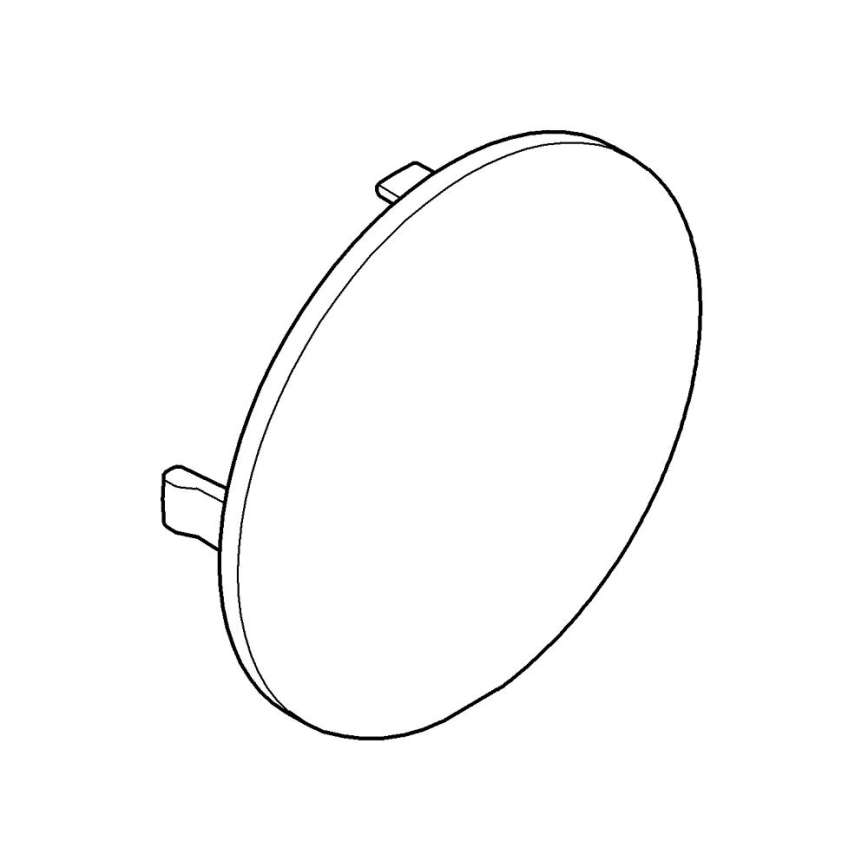 GROHE 4788300M - Dæksel til GROHTHERM 2000 i blank krom