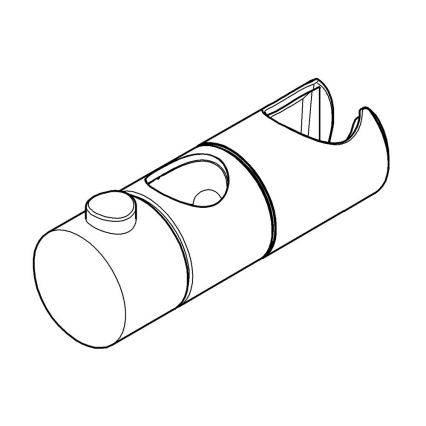 GROHE 48099000 - Føringsstykke TEMPESTA 21,8 mm, poleret krom