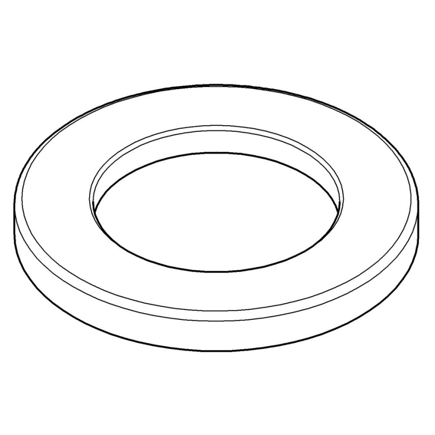 GROHE 48165000 - Dækplade til etgrebs håndvask- og bidetarmaturer, krom