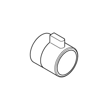 GROHE 49081000 - GROHTHERM afdækning, poleret krom