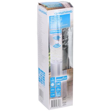 Grundig 14 - LED solcellelampe 1xLED 1xAAA 600 mAh IP44