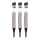 Grundig - 3x LED solcellelampe LED/1,2V 600 mAh