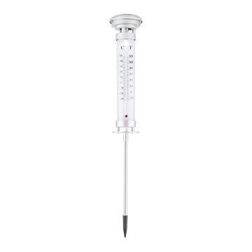 Grundig 89640 - LED-solcellelampe med termometer LED/1,2 V 600 mAh IP44