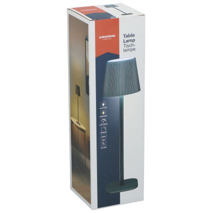 Grundig - Berøringsdæmpbar LED-bordlampe LED/5V 1200 mAh