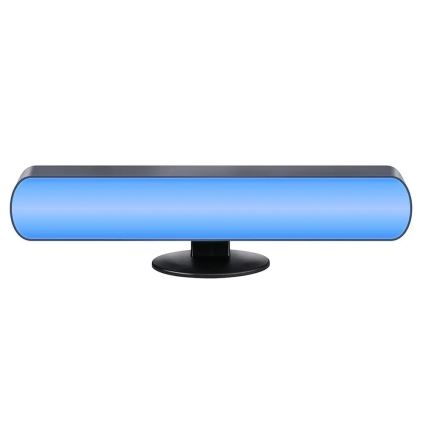 Grundig - Dæmpbar LED RGBW skrivebordslampe LED/0,7W/5V sort + fjernbetjening