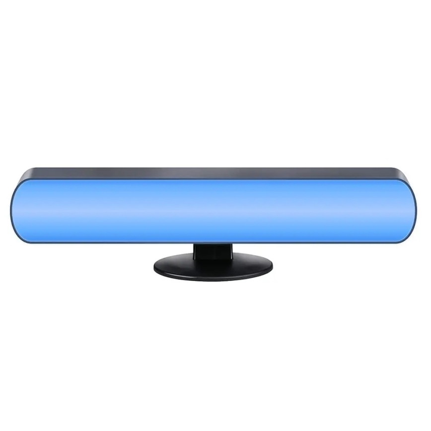 Grundig - Dæmpbar LED RGBW skrivebordslampe LED/0,7W/5V sort + fjernbetjening