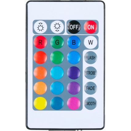 Grundig - Dæmpbar LED RGBW skrivebordslampe LED/0,7W/5V sort + fjernbetjening