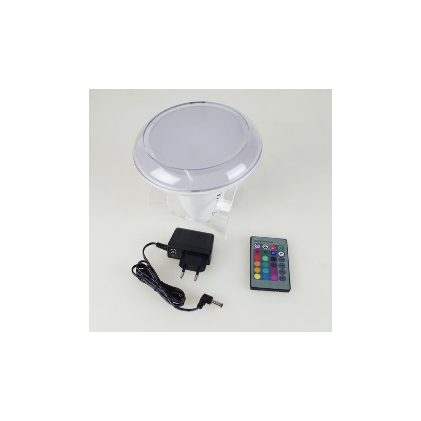 Grundig - LED bordlampe dæmpbar RGB-farver LED/1W/230V + fjernbetjening