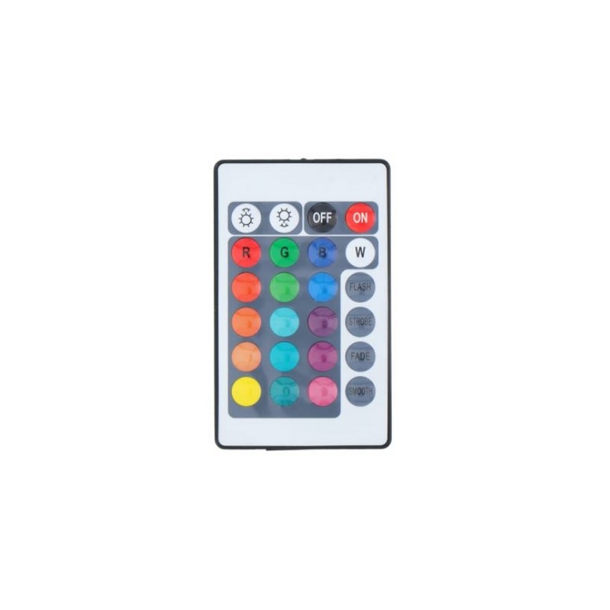 Grundig - LED bordlampe dæmpbar RGB-farver LED/3xAAA + fjernbetjening