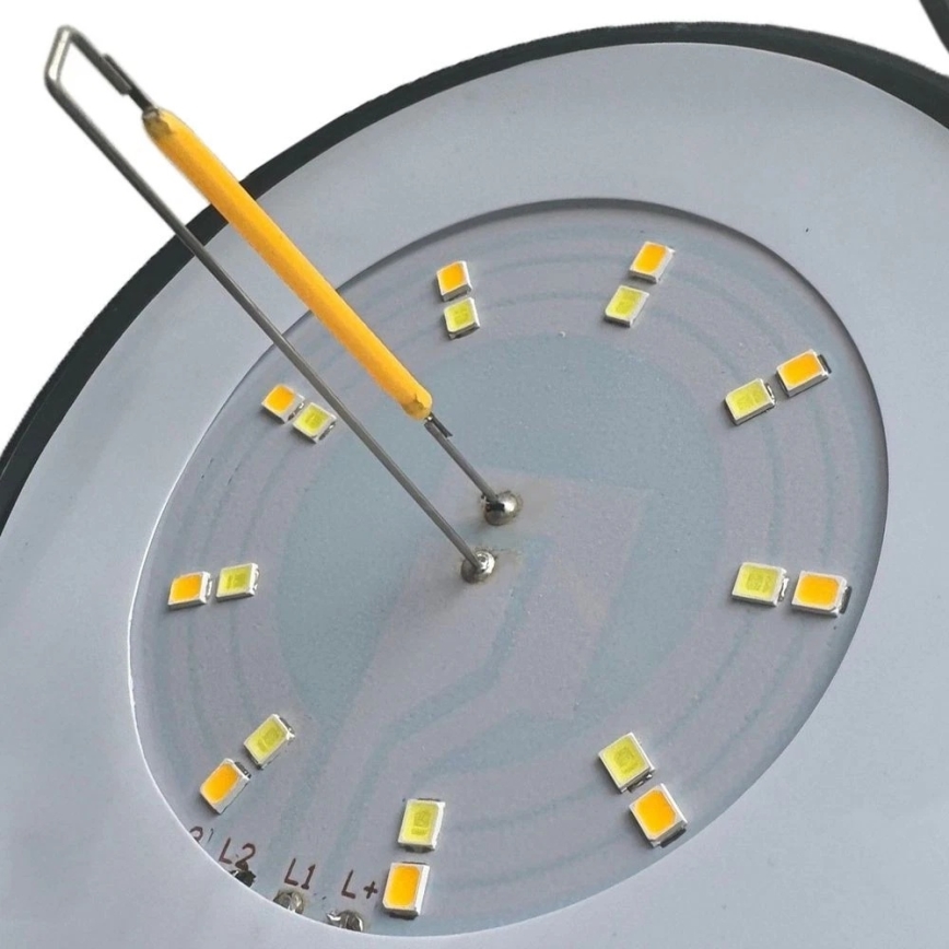 Grundig - LED campinglygte LED/3xAA 3000/4500/6000K IP44 sort