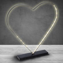 Grundig - LED dekoration HEART LED/3xAA