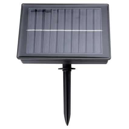 Grundig - LED Dæmpbar soldrevet kæde 50xLED/8 funktioner 9,35 m IP44 varm hvid + fjernbetjening
