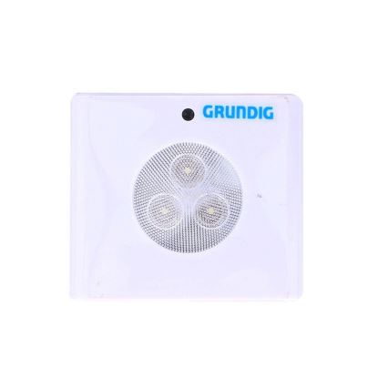 Grundig - LED natlampe med sensor 3xLED/3xAAA