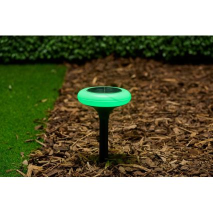Grundig - LED RGB solcellelampe LED/1,2V 300 mAh