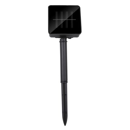 Grundig - LED solarguirlande 50xLED/8 funktioner 6,9 m varm hvid 600 mAh