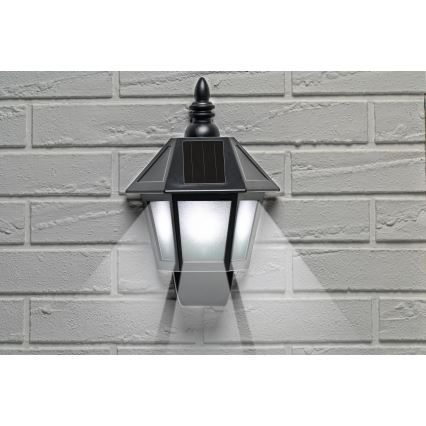 Grundig - LED solcelle væglampe LED/1,2V 600 mAh IP44