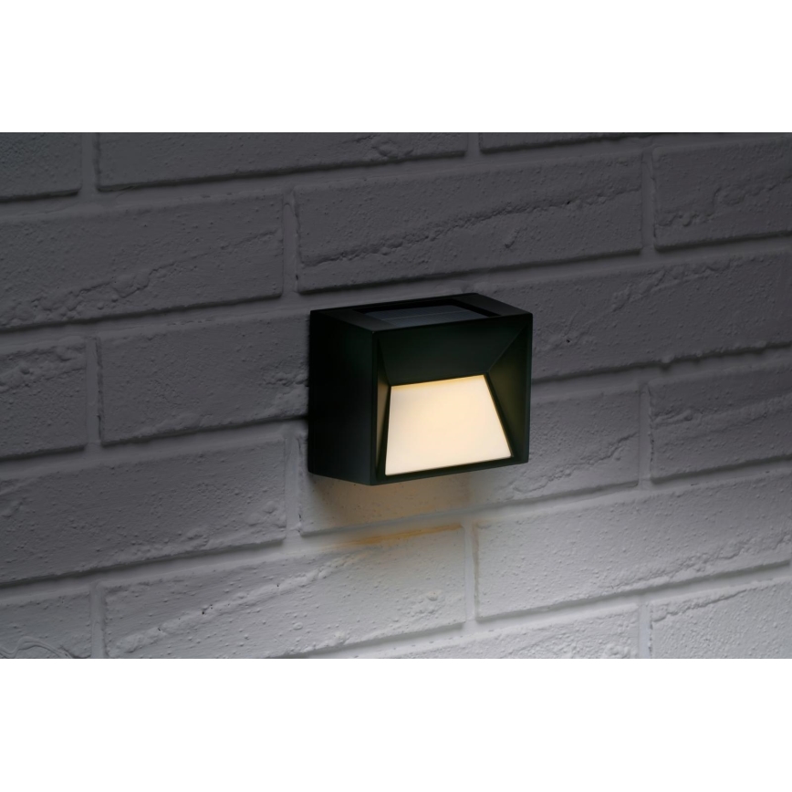 Grundig - LED solcelle-væglampe LED/3,7V 500 mAh IP44