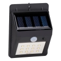 Grundig - LED solcelledrevet væglampe med bevægelsessensor LED/1,2V 600 mAh IP44