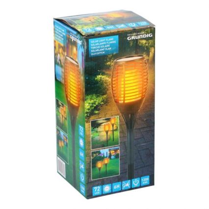 Grundig - LED solcellelampe 30xLED/1,2V 600 mAh IP44