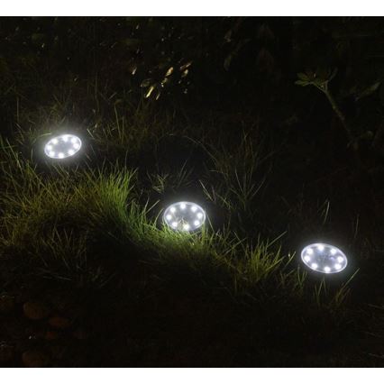 Grundig - LED solcellelampe 8xLED/1xAA 600 mAh