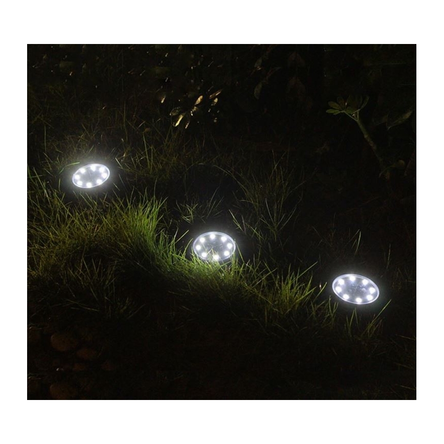 Grundig - LED solcellelampe 8xLED/1xAA 600 mAh