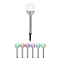 Grundig - LED solcellelampe LED/1,2 V 600 mAh multifarvet