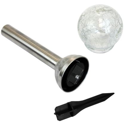 Grundig - LED solcellelampe LED/1,2 V 600 mAh multifarvet