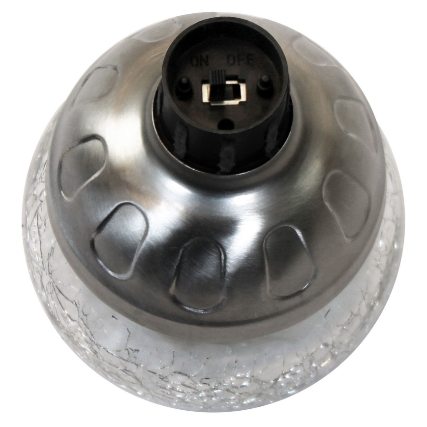 Grundig - LED solcellelampe LED/1,2V 600 mAh multifarvet