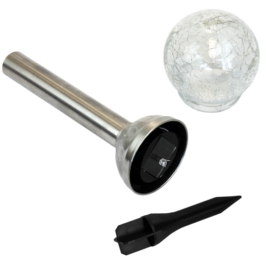 Grundig - LED solcellelampe LED/1,2V 600 mAh multifarvet