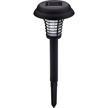 Grundig - LED-solcellelampe og insektfanger med UV-LED, 1xAA, 600 mAh, IPX4