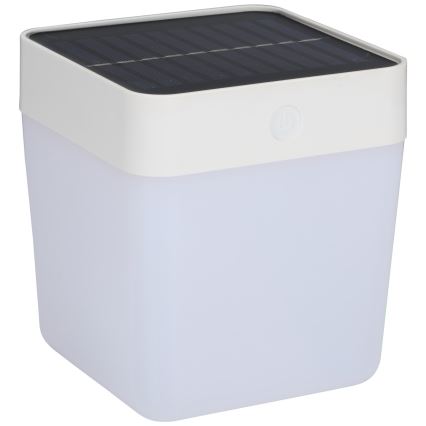 Grundig - LED solcellelampe RGB-farver LED/3,7V