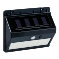 Grundig - LED solcellevæglampe med sensor LED/1,2V 600 mAh IP44