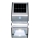 Grundig - LED Soldrevet væglampe med bevægelses- og skumringssensor LED/1xAA 600mAh IP64